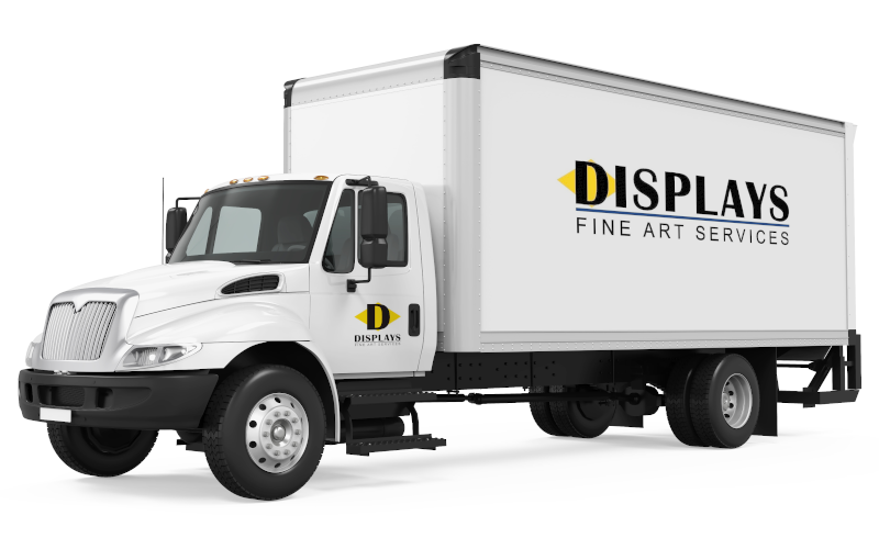 Displays Fine Art Services art transportation truck